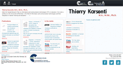 Desktop Screenshot of karsenti.ca