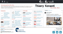 Desktop Screenshot of karsenti.info