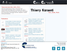 Tablet Screenshot of karsenti.info
